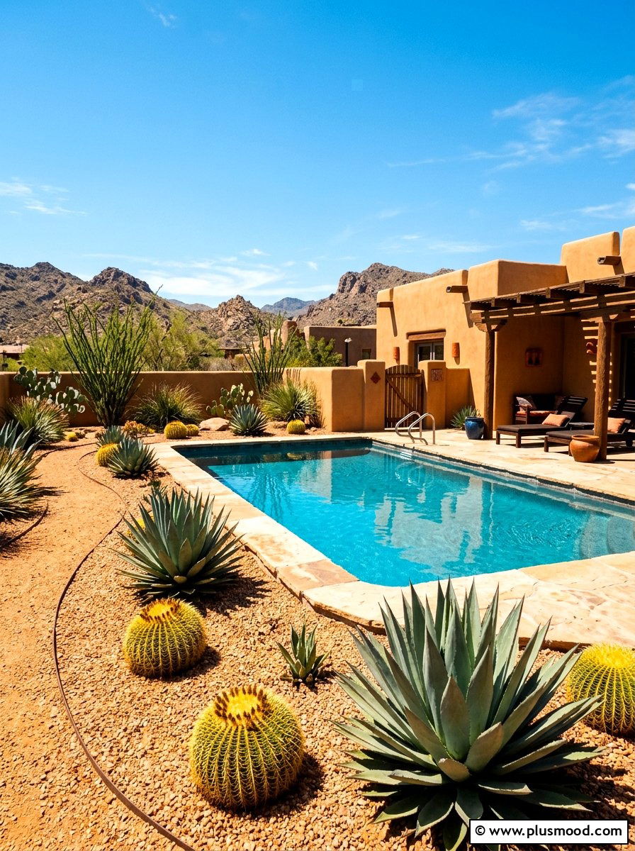 Striking Desert-Inspired Poolscapes