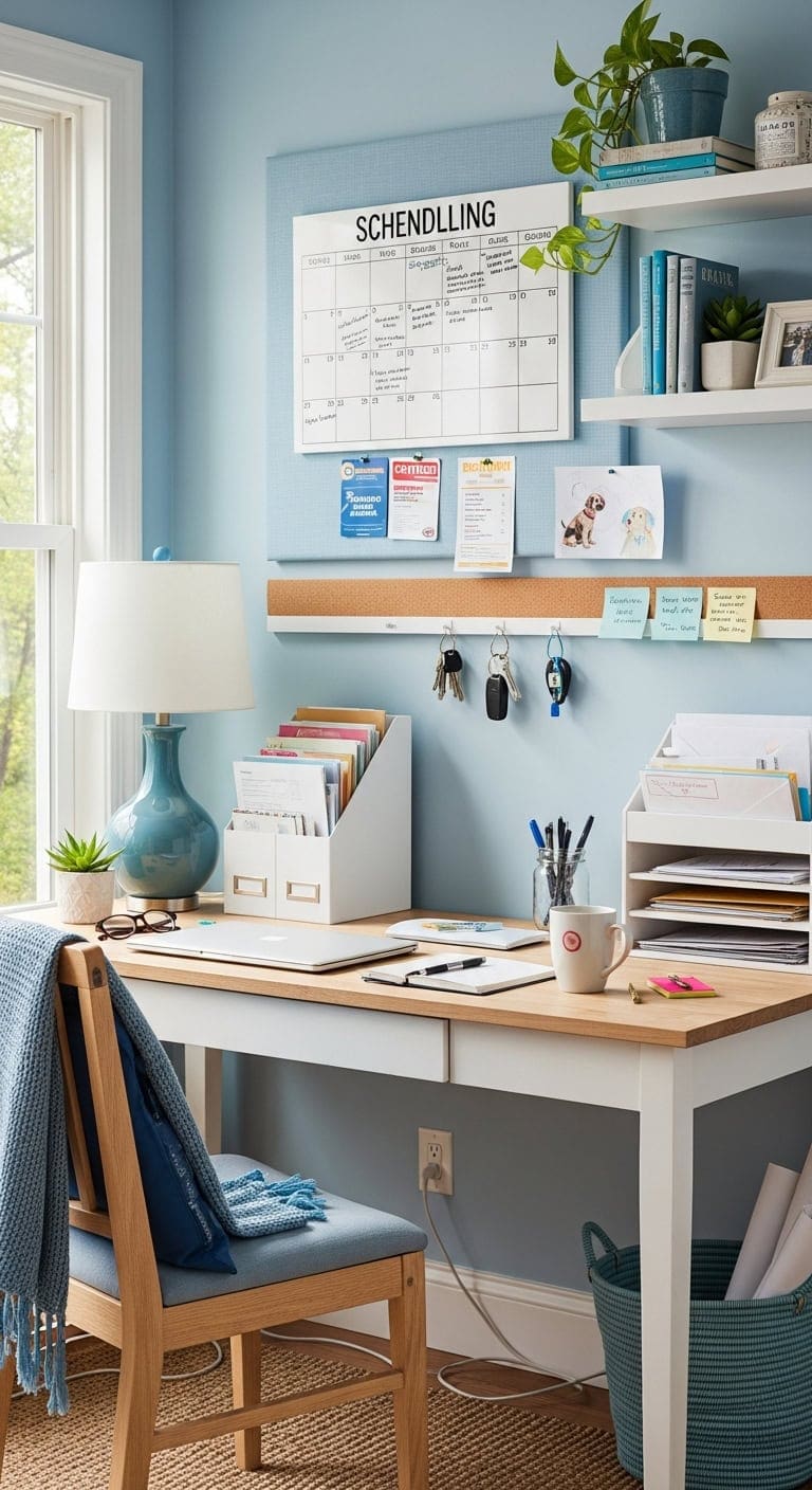 Streamlined Scheduling Station for the Whole Family
