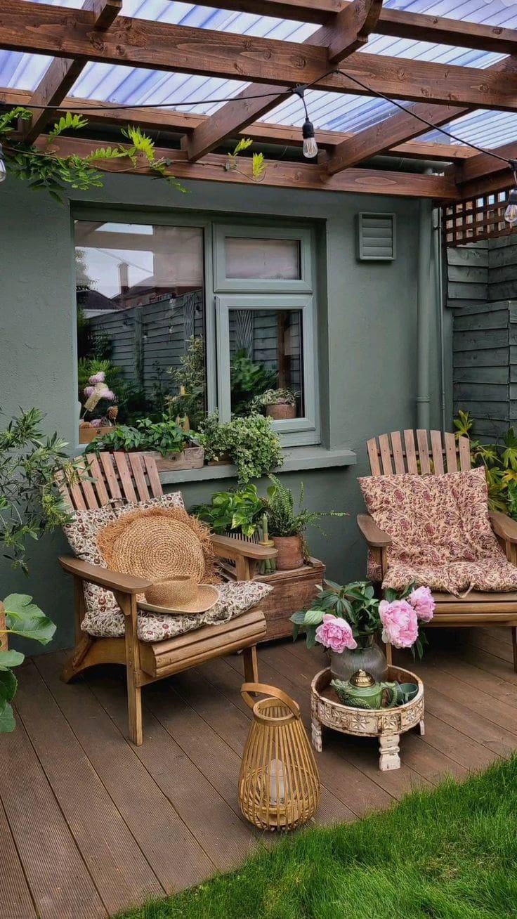 Embrace Earthy Elements for a Cozy Patio