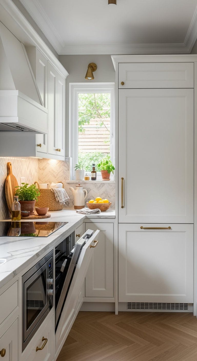 Effortless Elegance: Discreet Appliances That Elevate Small Kitchen Spaces