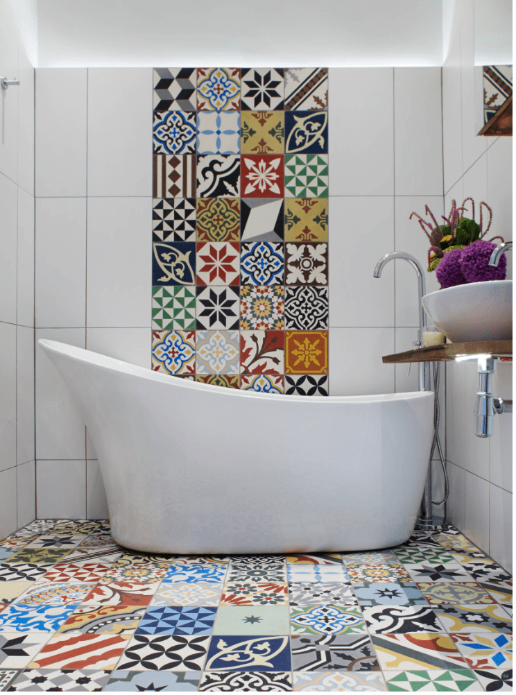 Elevate Your Space with Vibrant Moroccan Encaustic Tiles