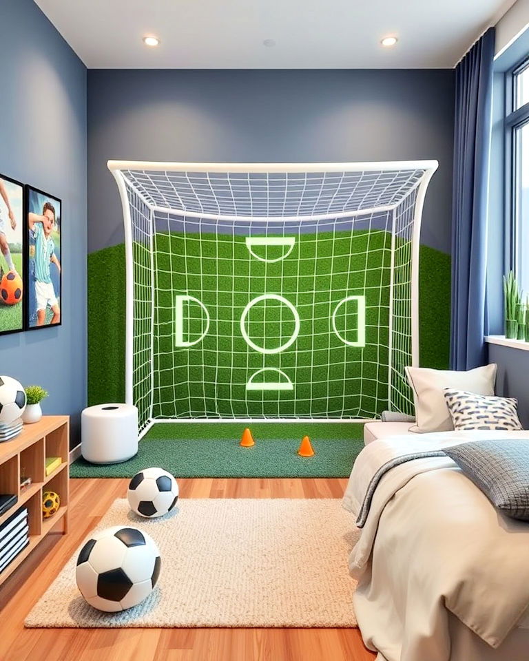 Mini Indoor Soccer Training Zone