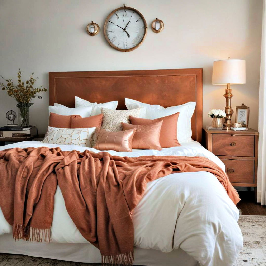 Embrace the Glow: Infusing Copper Charm into Your Bedroom