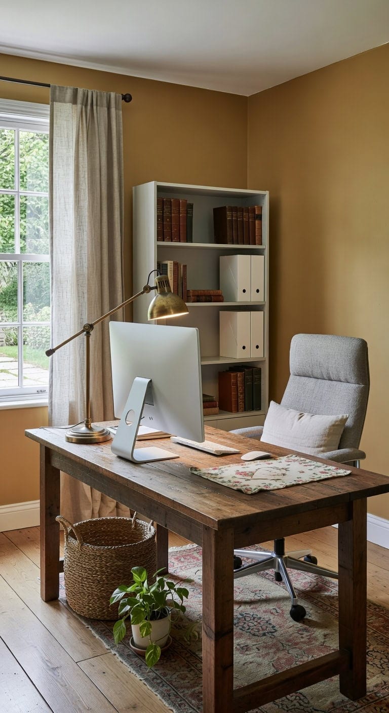 Blend Timeless Treasures With Contemporary Workspace Must-Haves