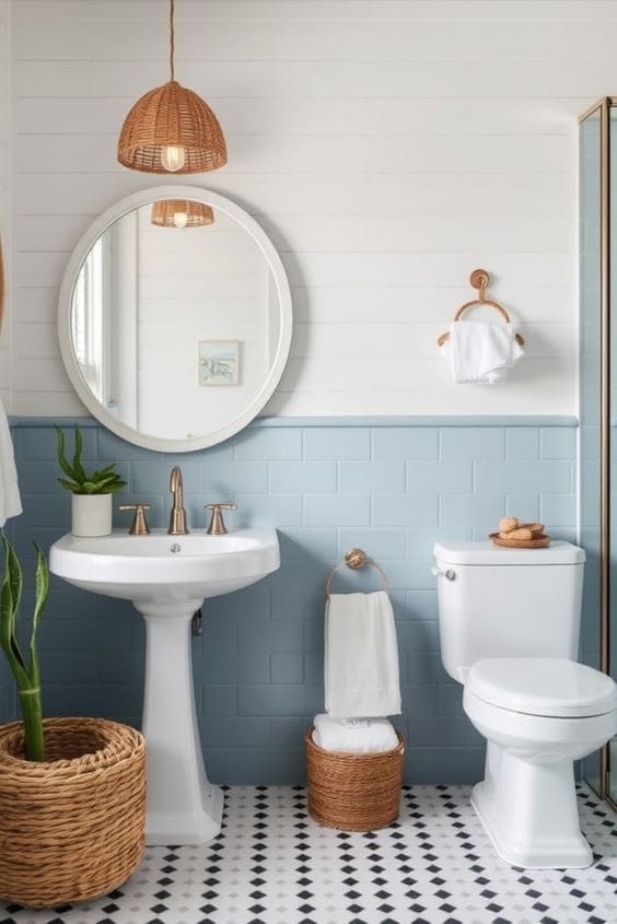 Chic Coastal Countertop Styling