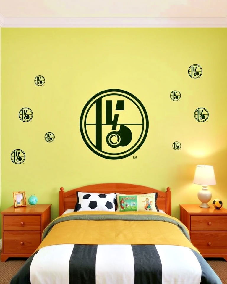 Custom Soccer Emblem Wall Art