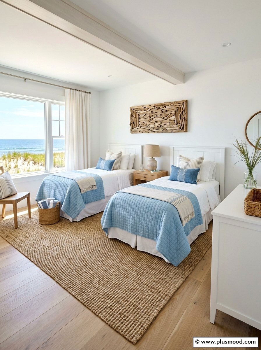 Serene Seaside Bedroom Retreat