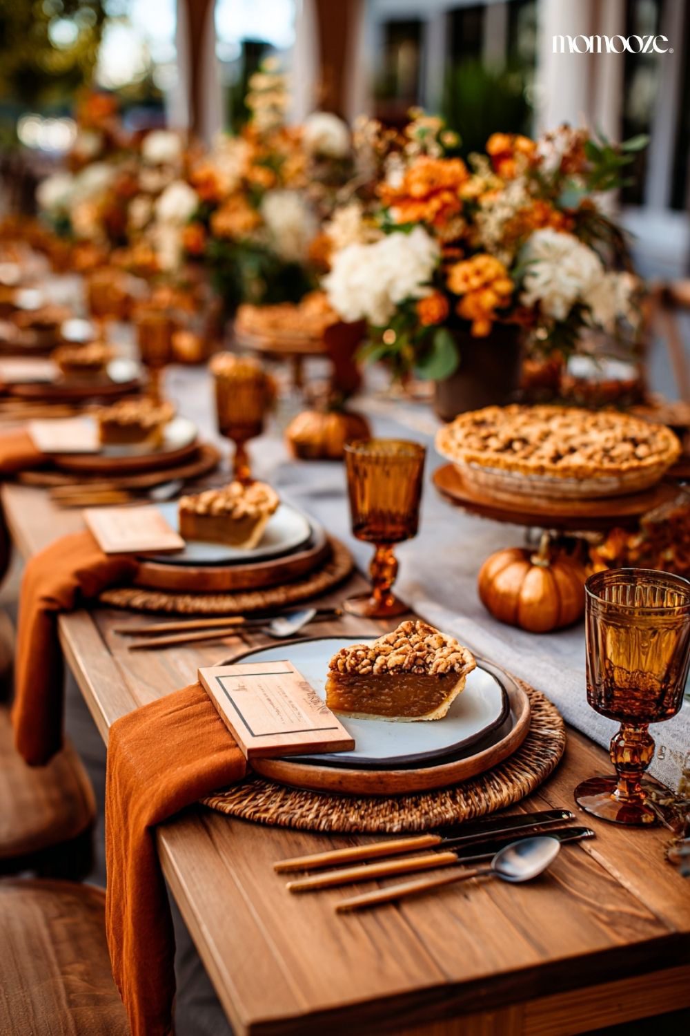 Gleaming Harvest: Elevate Your Fall Table with Copper and Gold Radiance