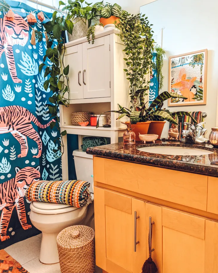 Elevate Your Bathroom Style with a Statement Shower Curtain