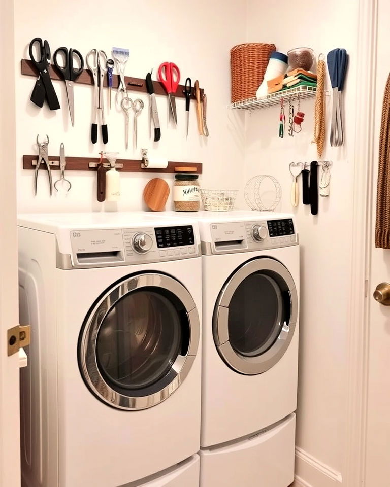 Metallic Strip Organizers for Handy Items