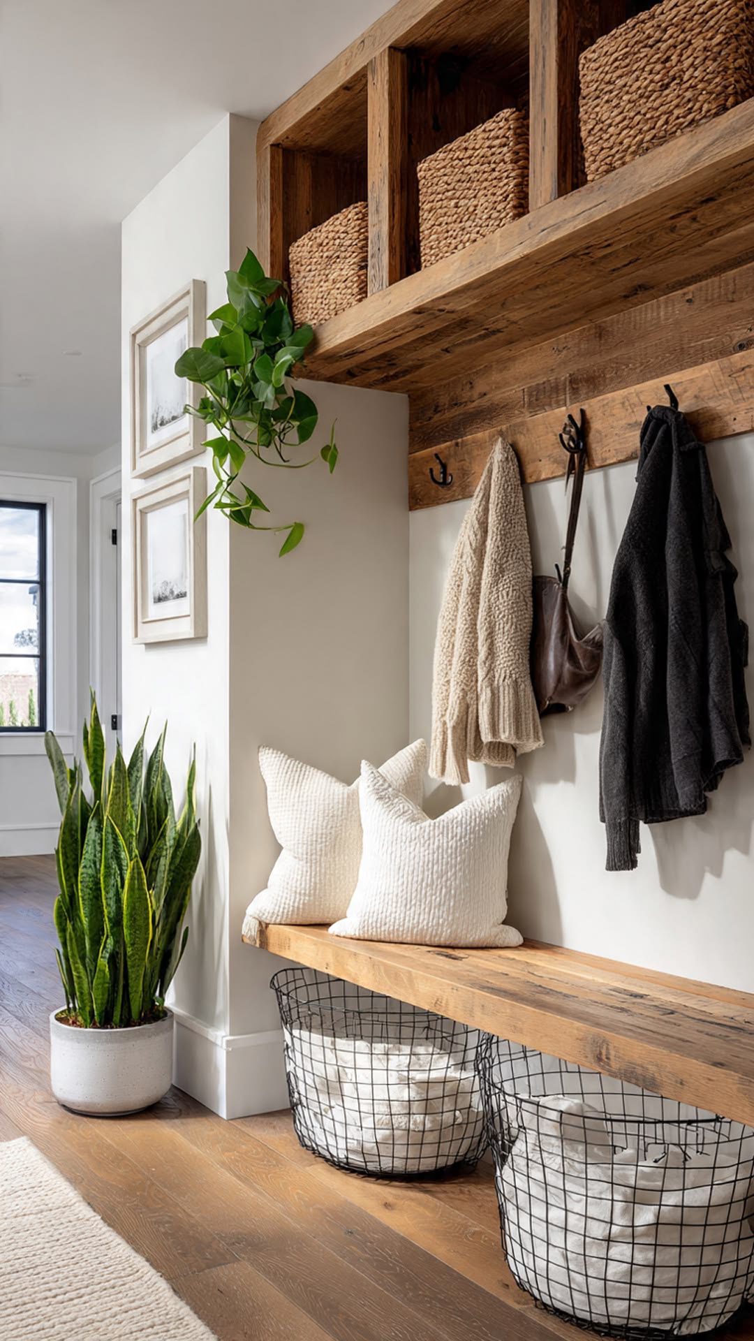 Organized Entryway with Shoe Storage