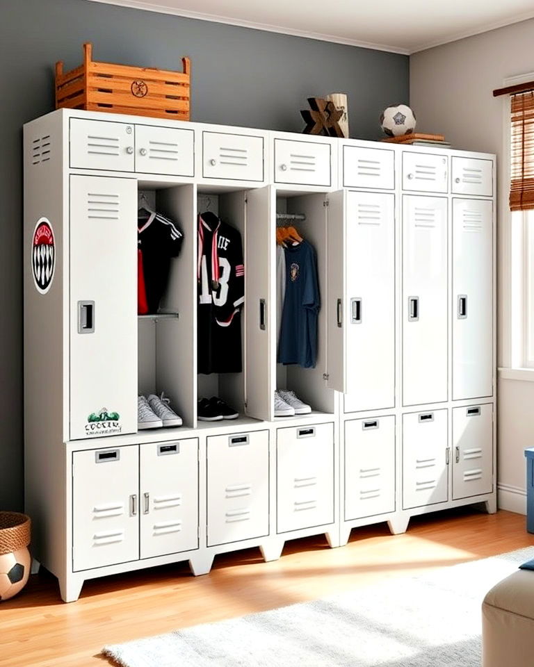 Team-Inspired Locker Storage Solutions