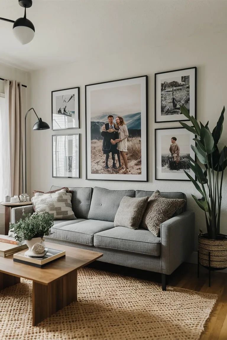 How to Create a Vibrant Eclectic Gallery Wall That Tells Your Story
