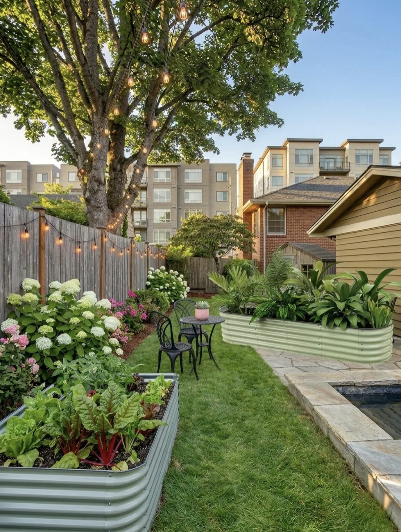 Raised Garden Beds That Blend into the Landscape