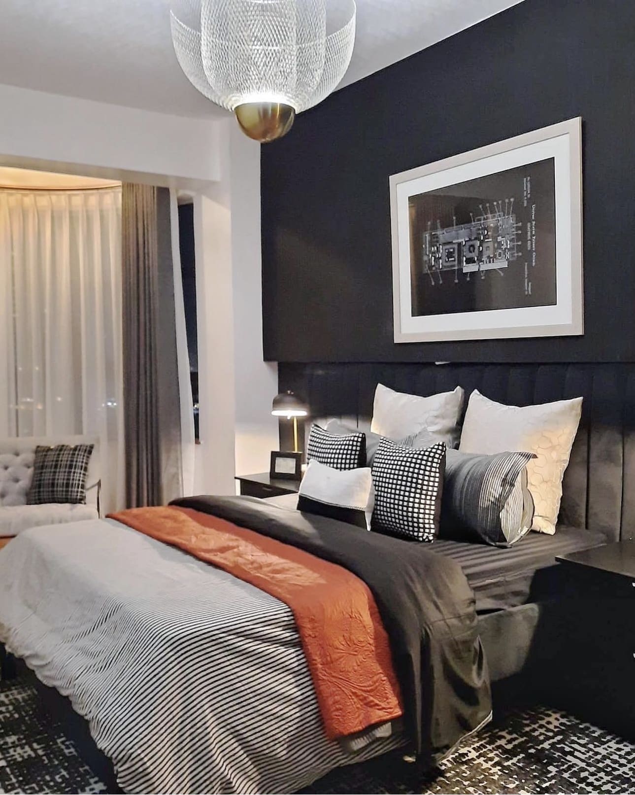 Incorporate a Bold Chandelier