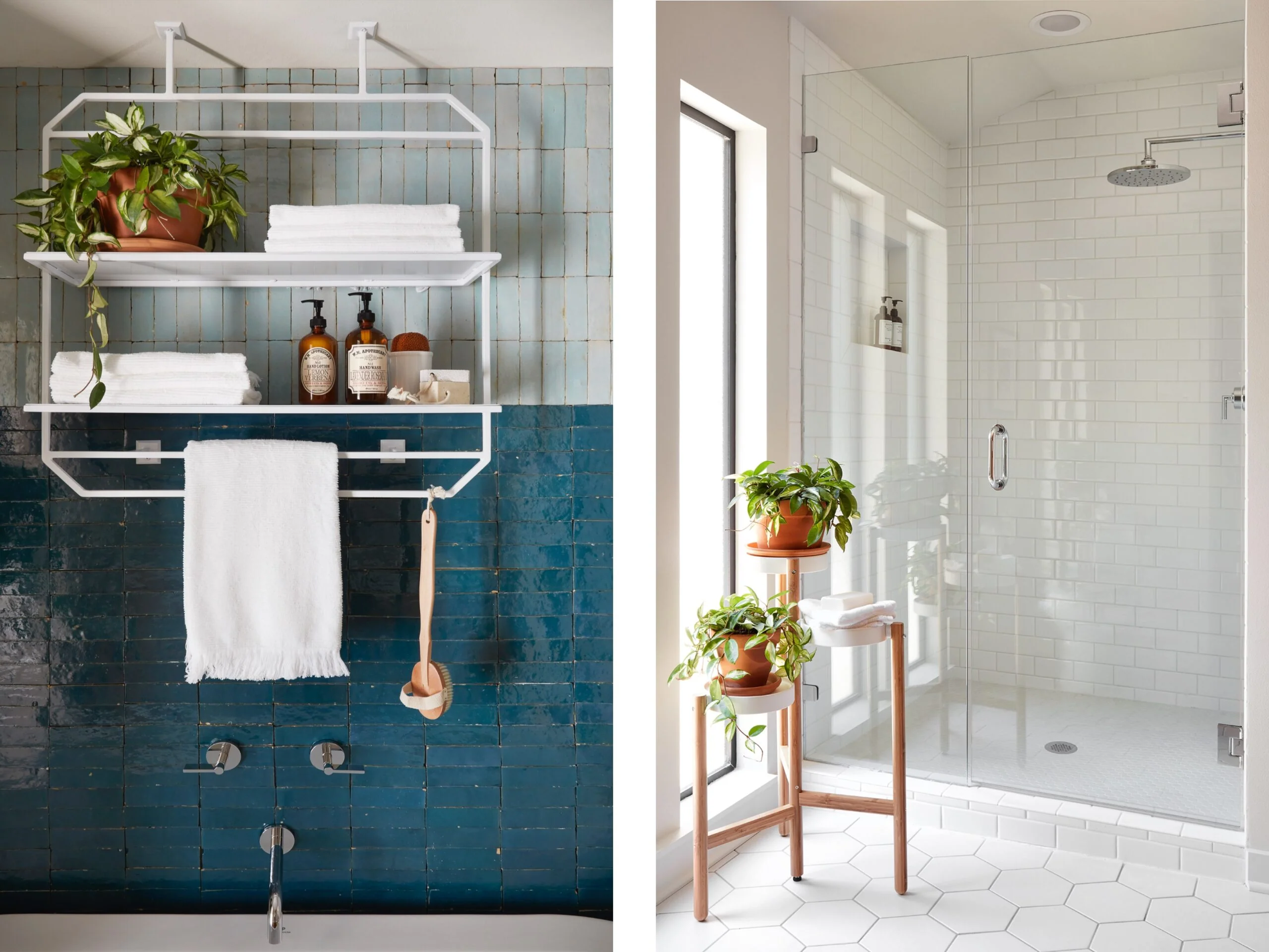 Vibrant Tiles Transform the Bathroom