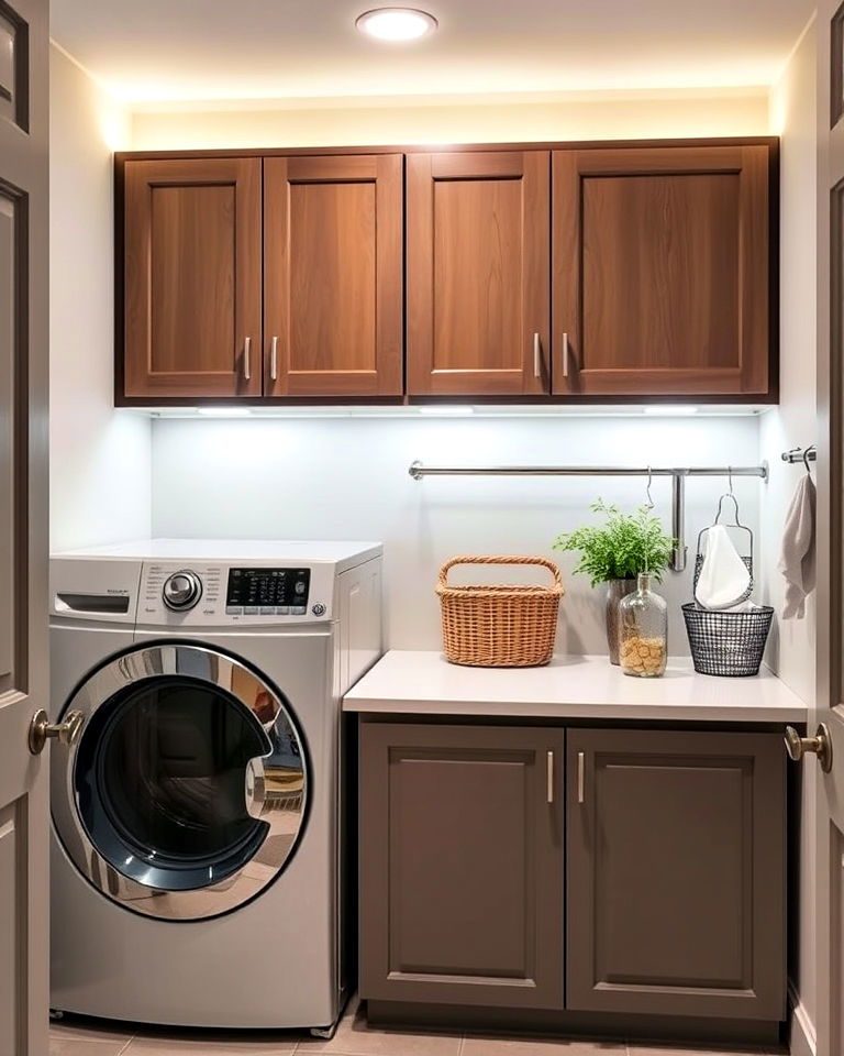 Illuminate Your Laundry Space from Above