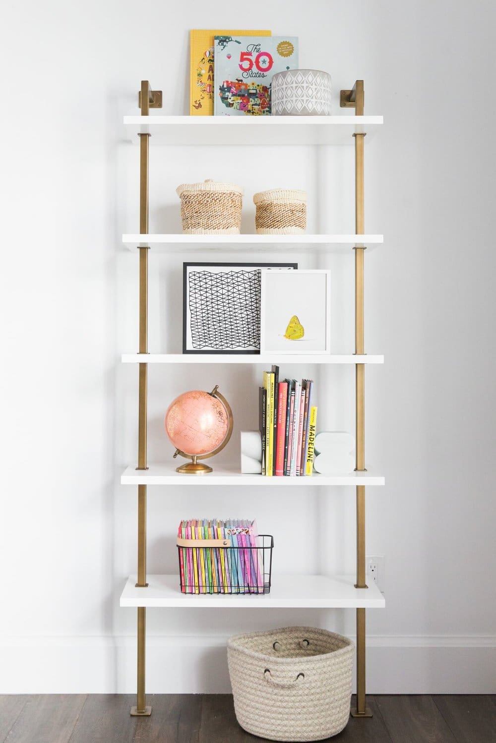 Climbing into Creativity: Styling the Ladder Bookshelf
