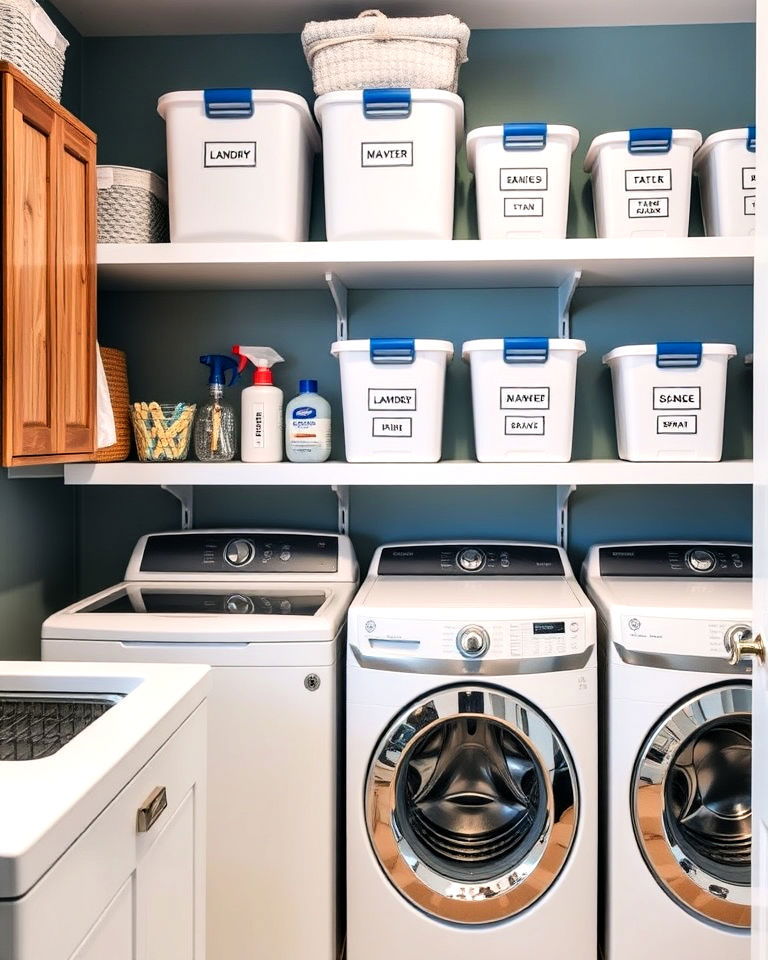 Streamlined Storage with Clear Labels