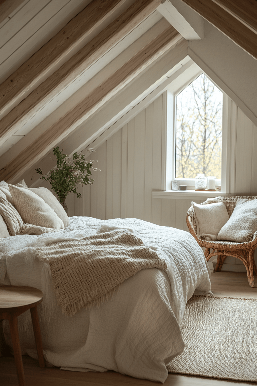 Serene Attic Hideaway