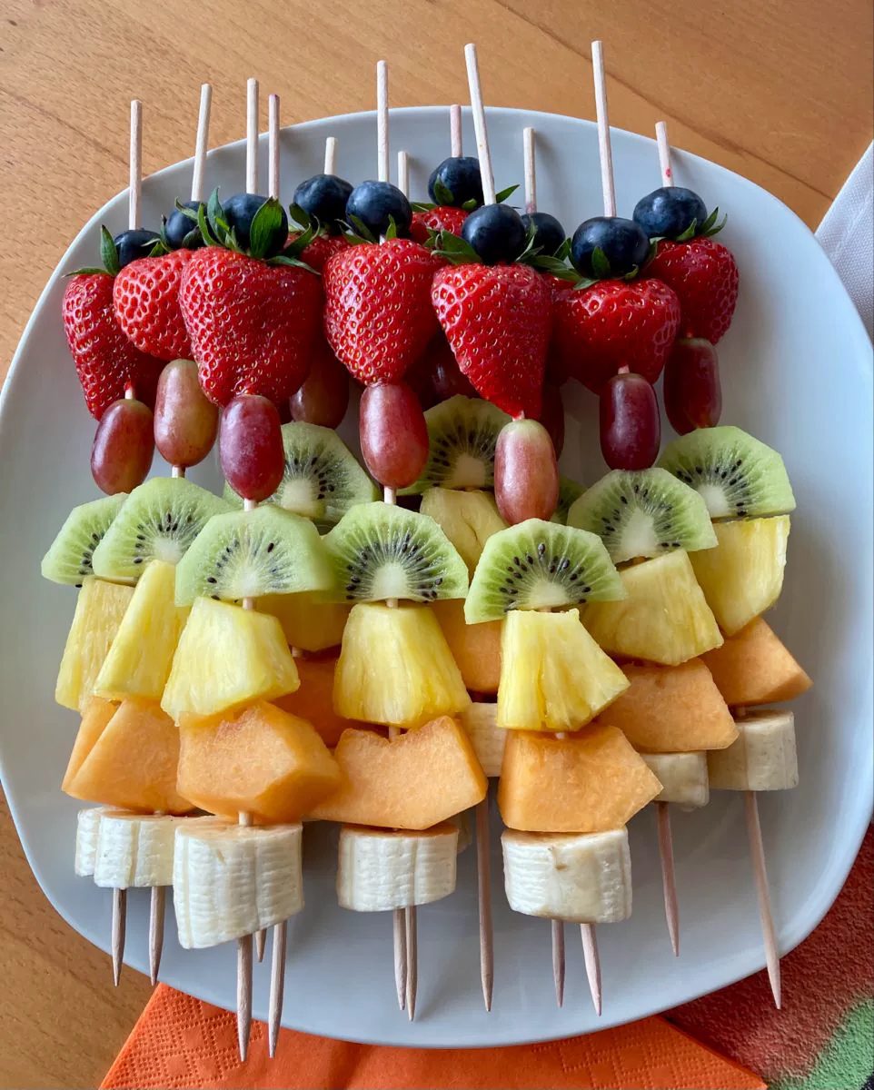 Vibrant Harvest Fruit Kabobs