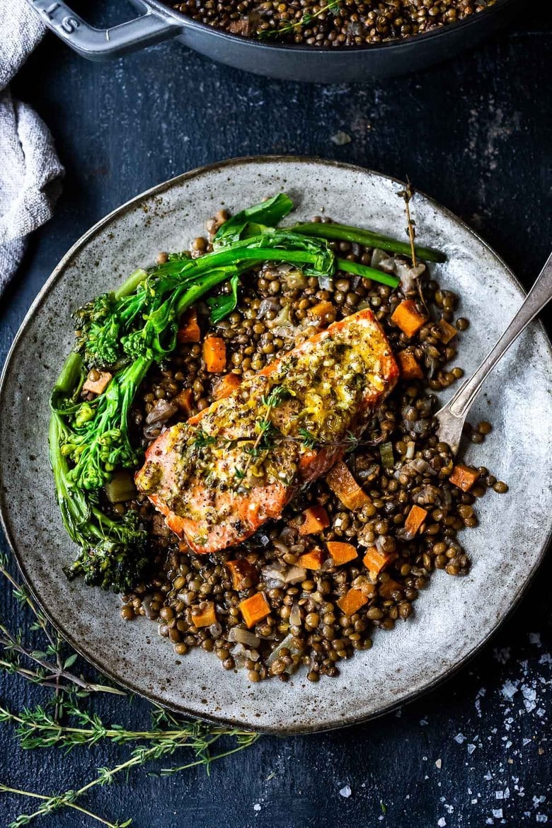 Salmon Dinner Plate