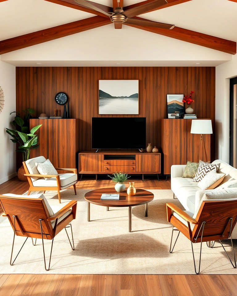 Mix Wood and Metal Accents