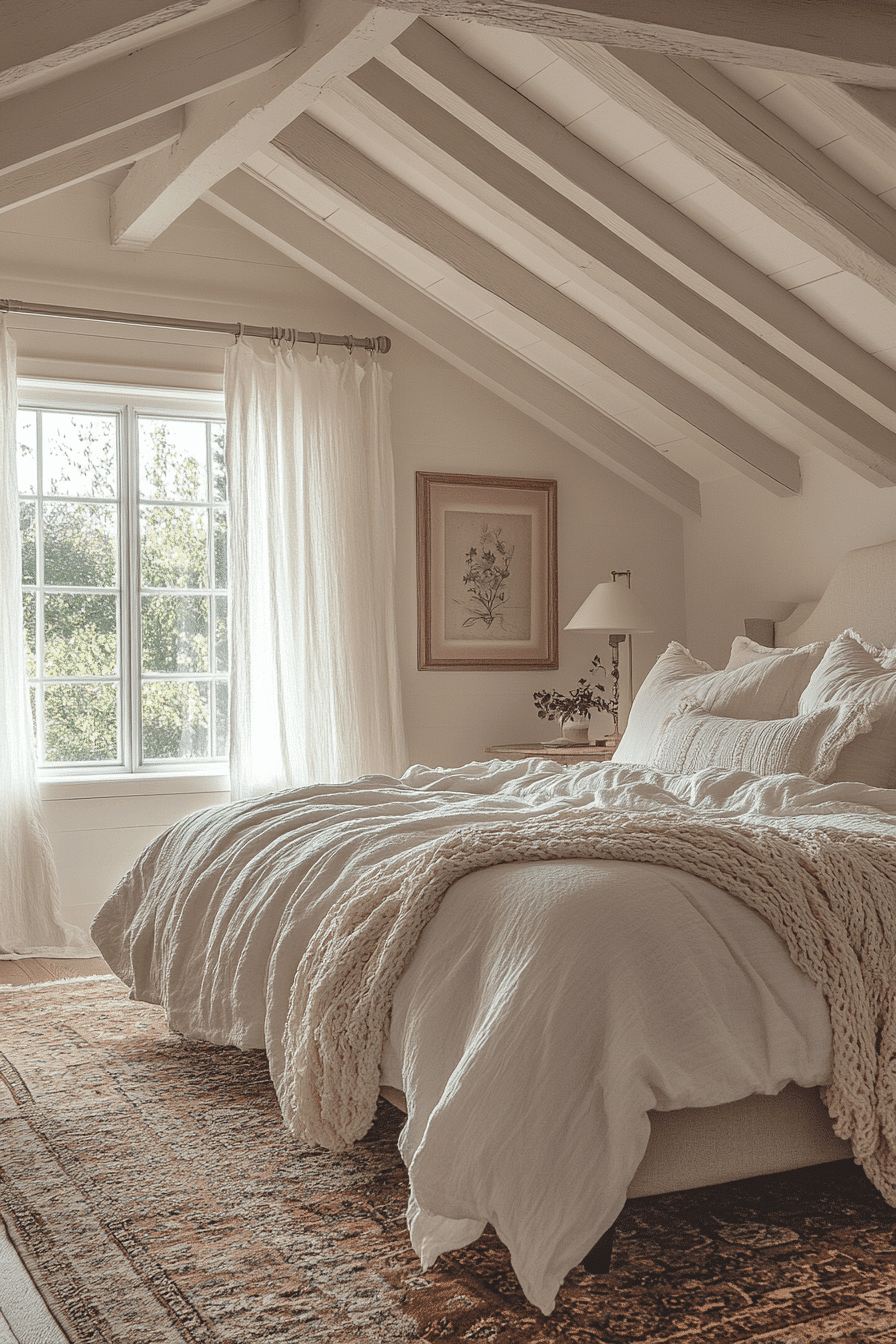 Textured Tranquility: Elevate Your Bedroom with Layered Fabrics