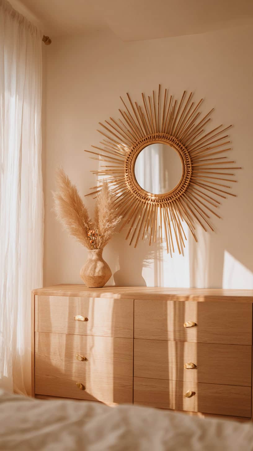 Sunburst Wall Mirror