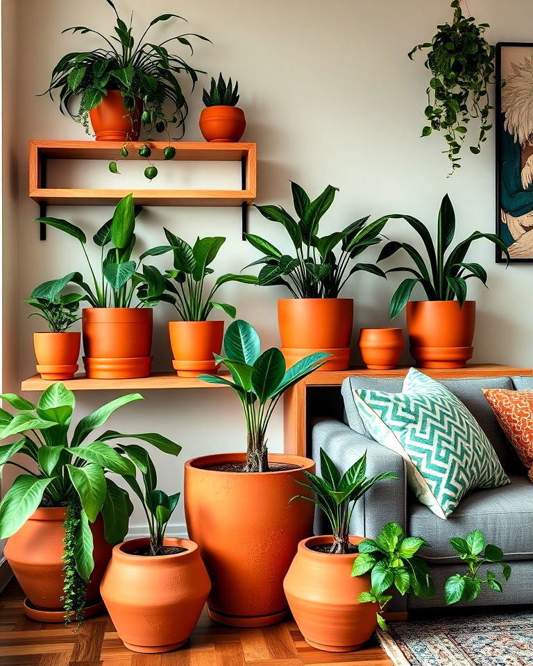 Elevate Your Living Space with Earthy Terracotta Vessels