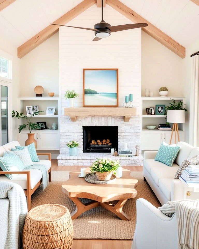 Beachy Rustic Vibes with Driftwood Details