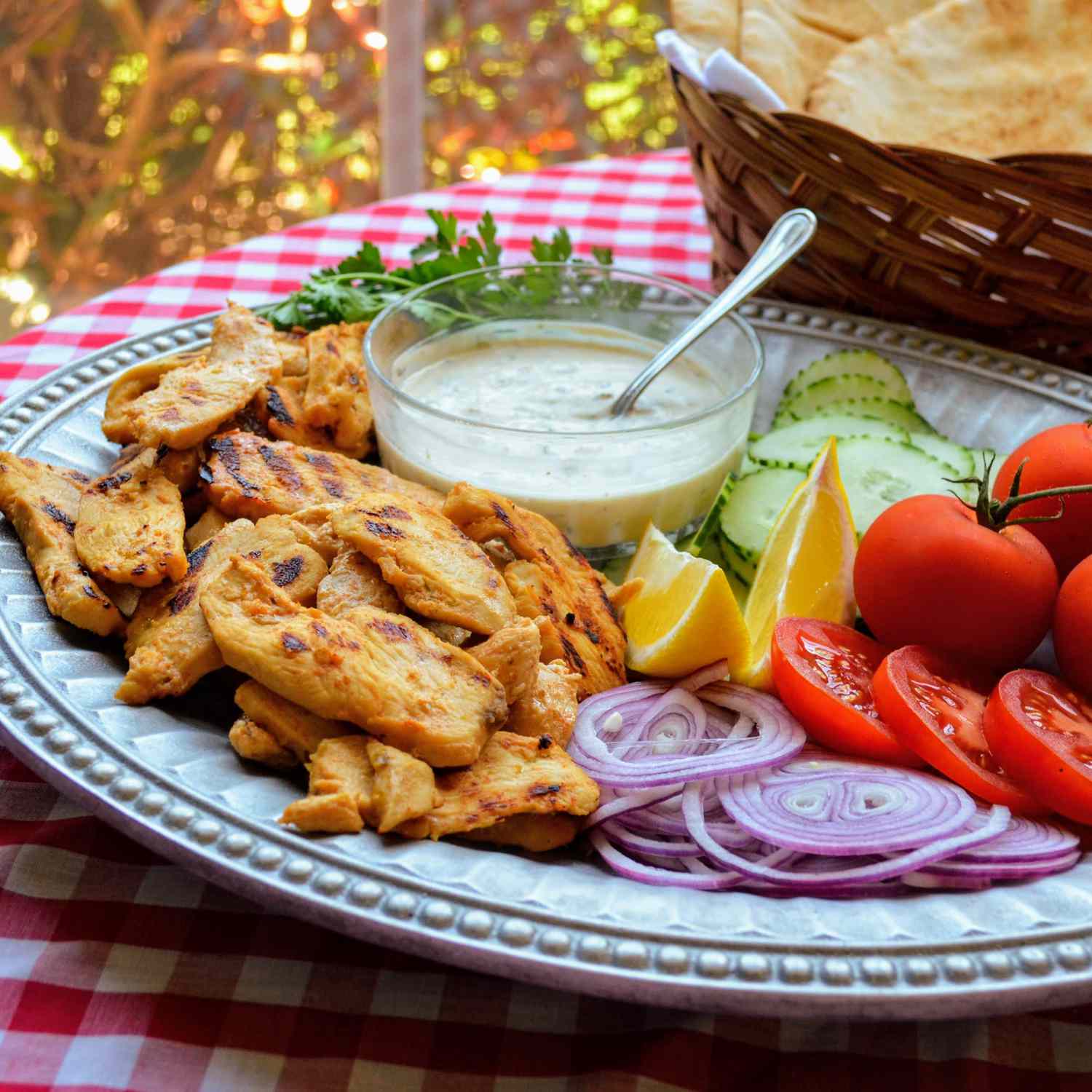 Chicken Shawarma Plate