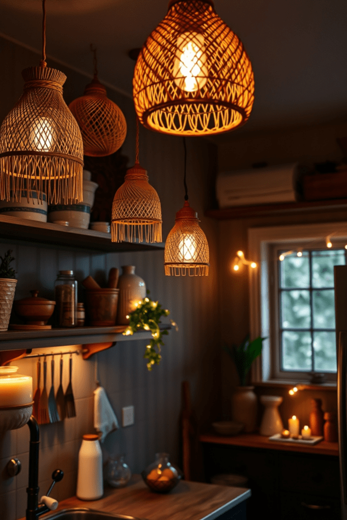 Cozy, Lived-In Lighting