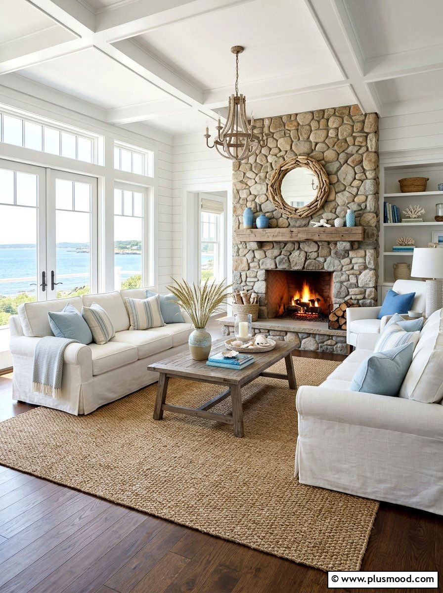 Natural Seagrass Rugs for Coastal Living Spaces