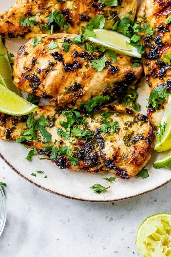 Air Fryer Cilantro Lime Chicken Breast