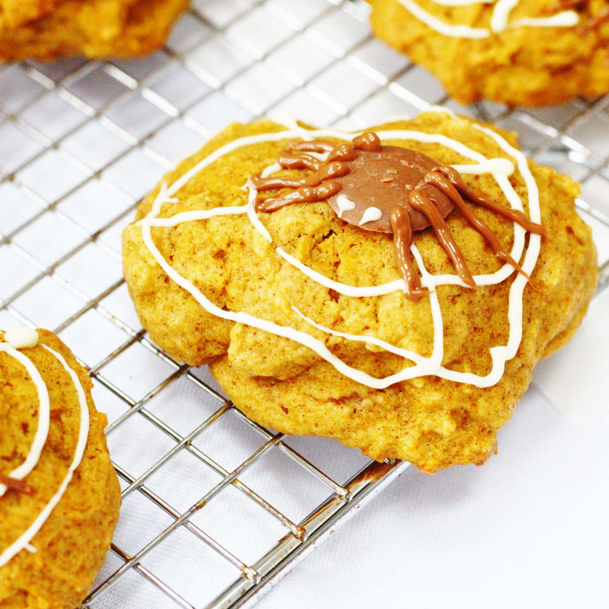 Spider Themed Fall Cookies