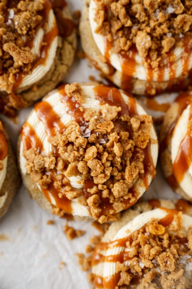 Caramel Banana Bread Cookies