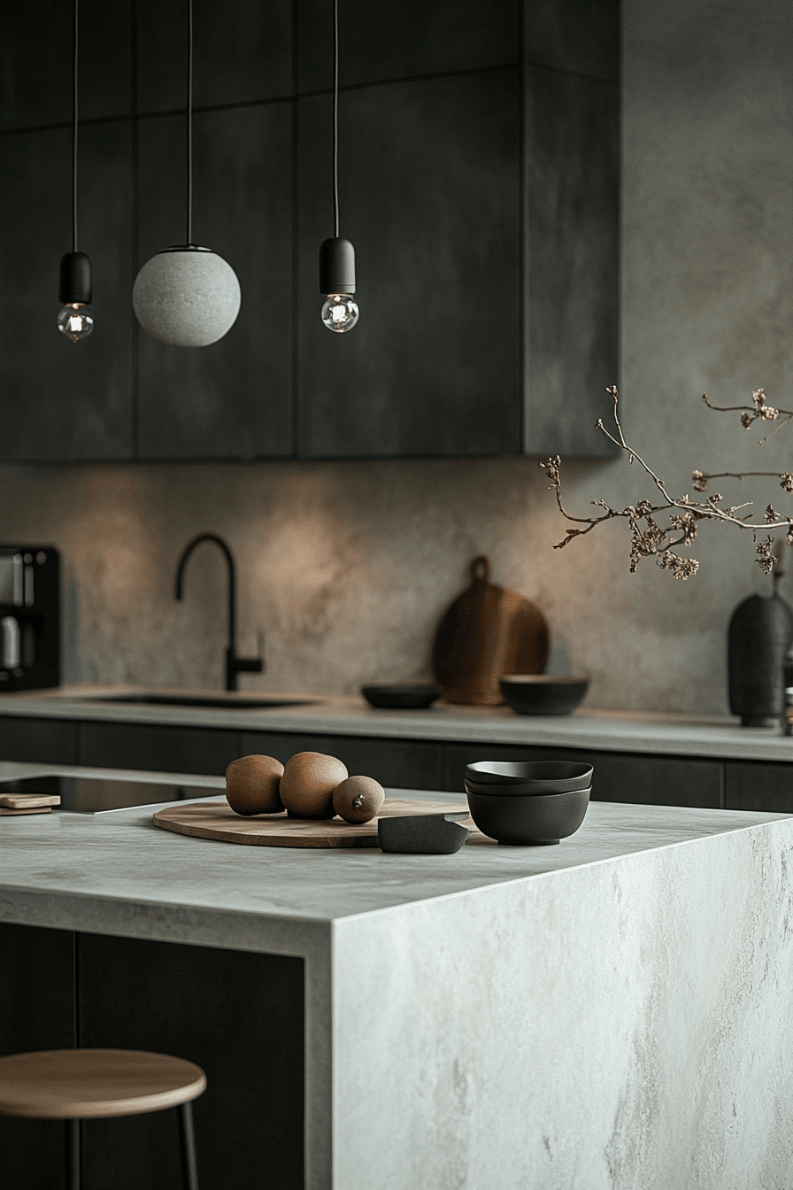 Sophisticated Matte Kitchen Elegance