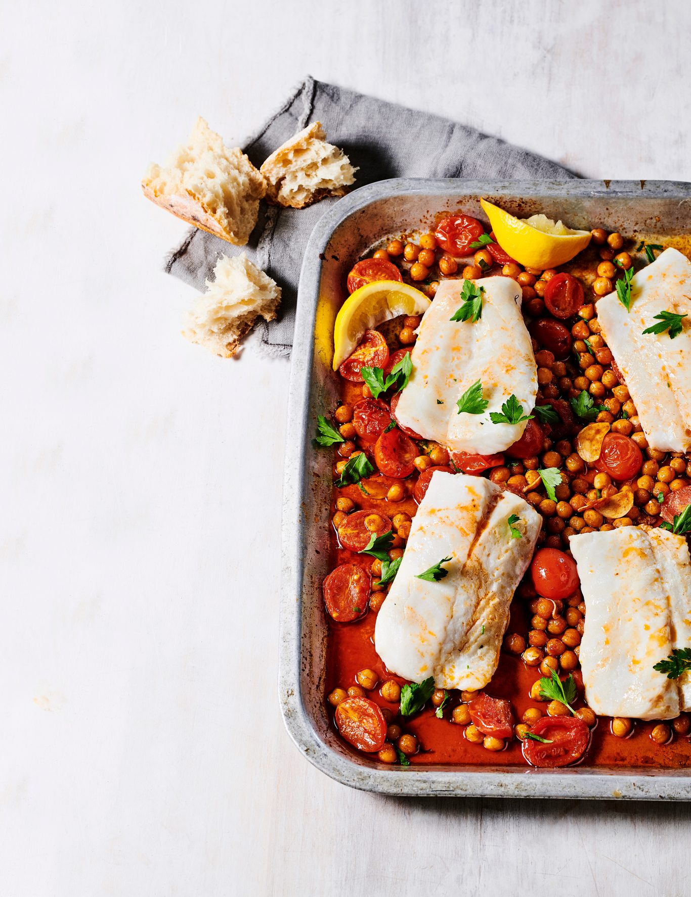 Baked Cod Dinner