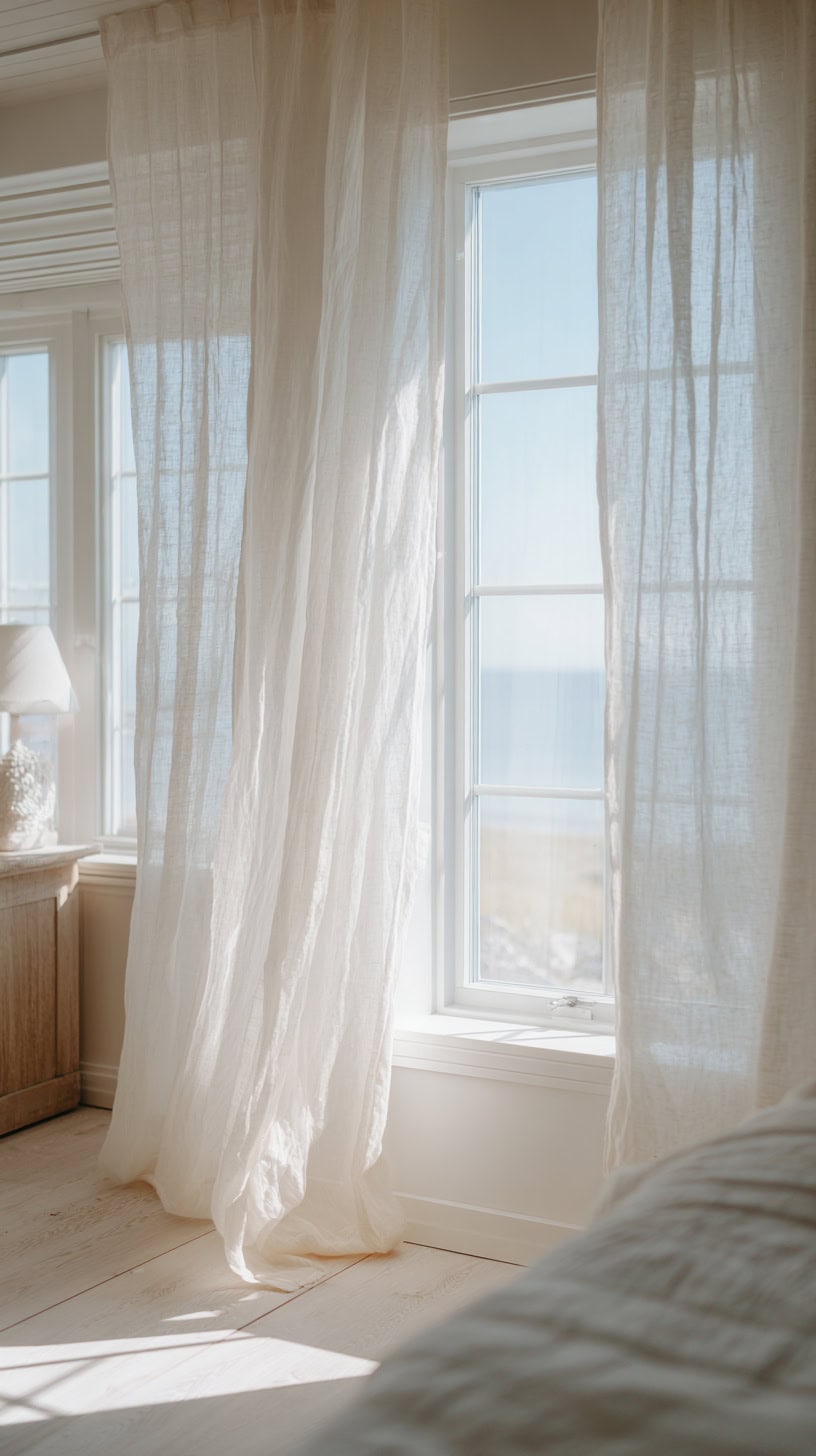Sheer Linen Curtains