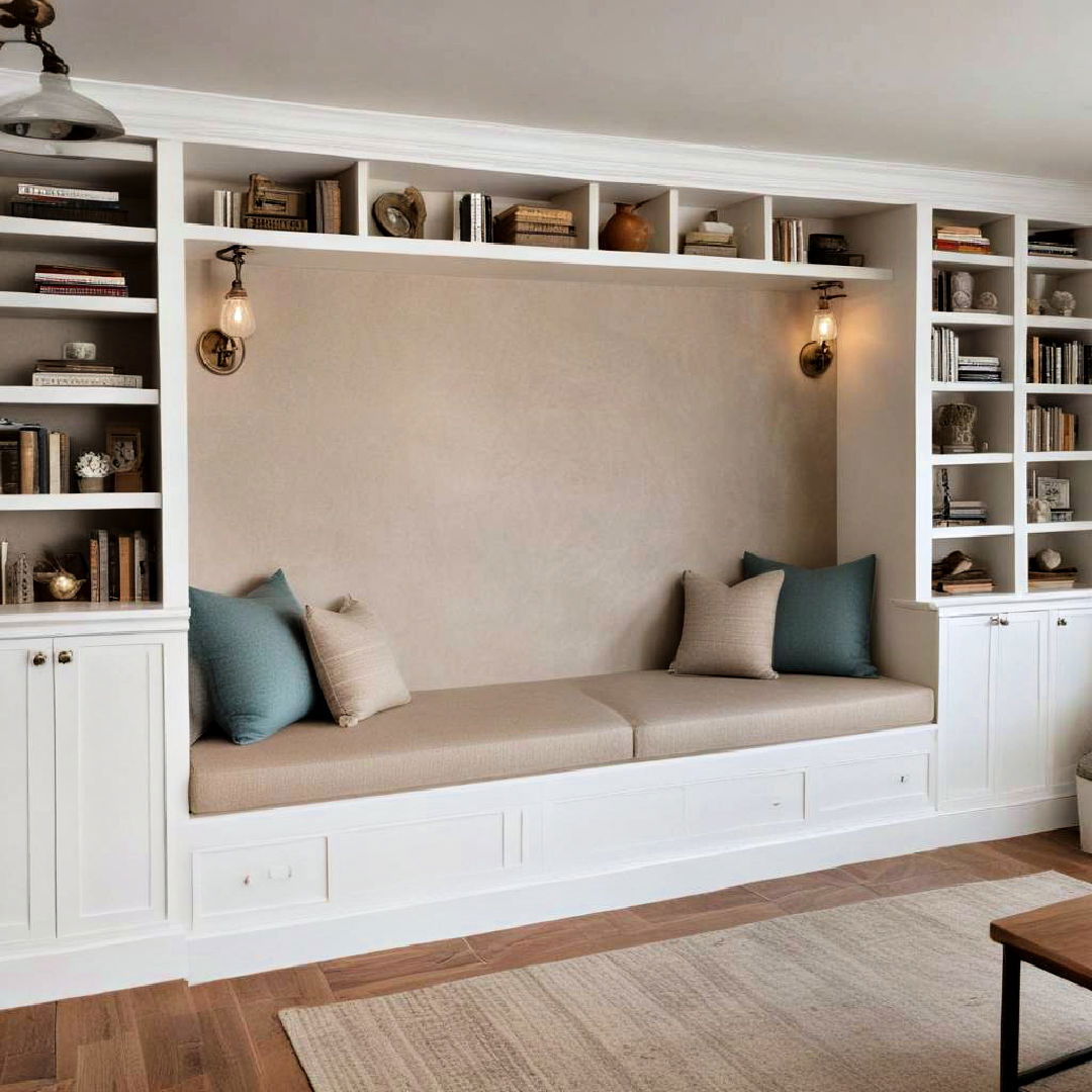 Cozy Seating Meets Clever Storage