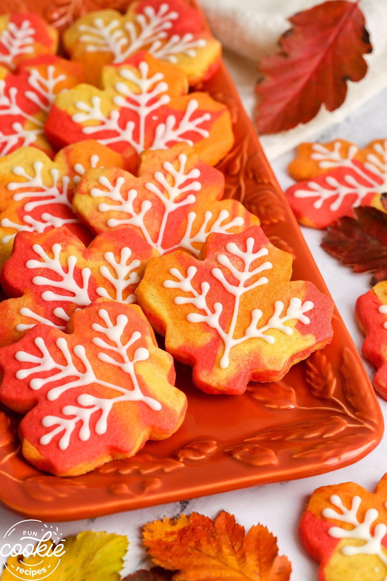 Fall Leaf Cookies