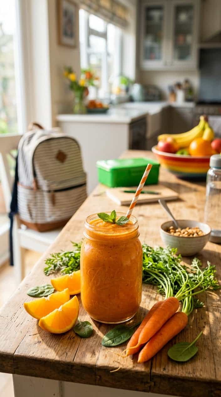 Sunshine Blend: Sneaky Veggie Carrot-Orange Boost