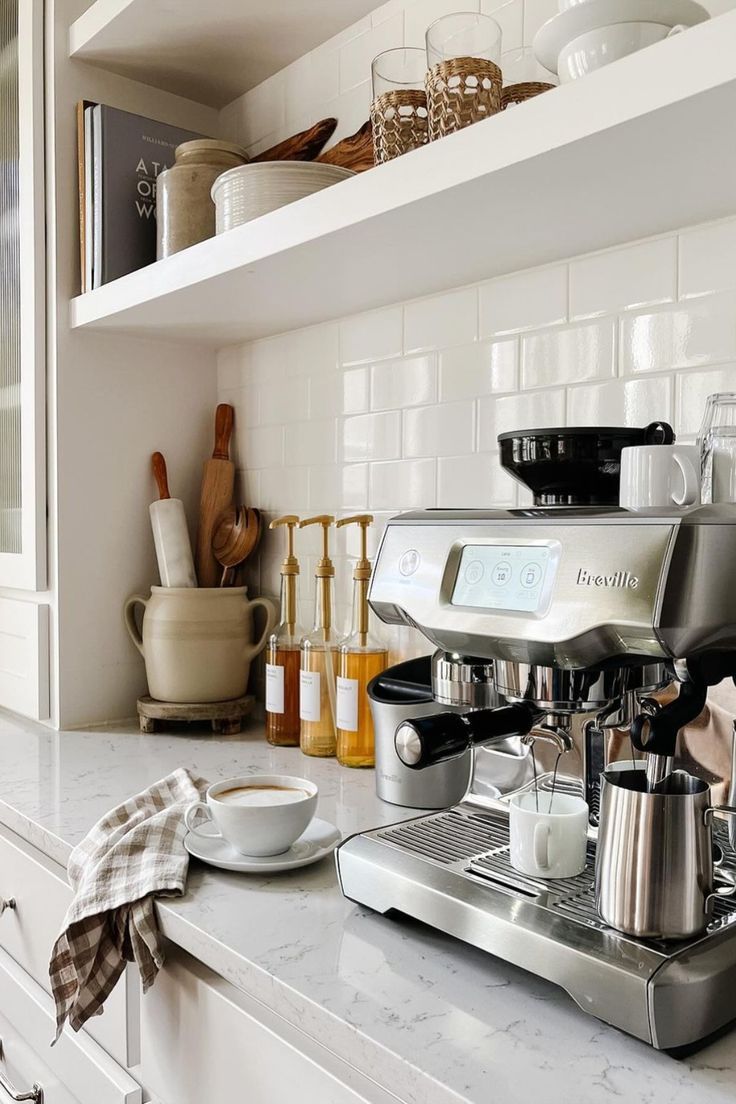Sleek and Stylish Coffee Corner