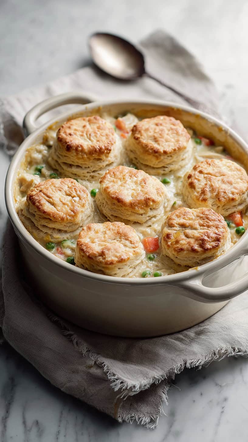 Chicken Pot Pie Casserole