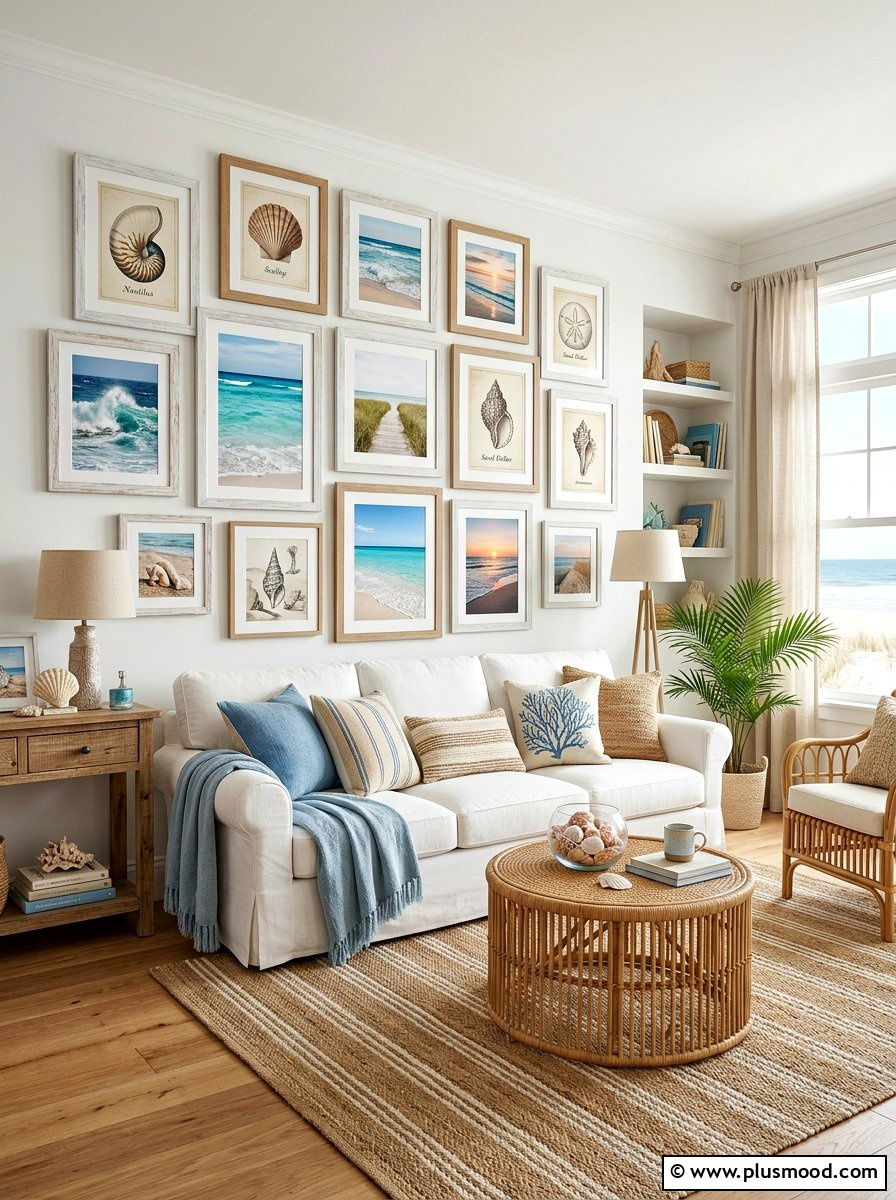 Coastal Charm Gallery Wall