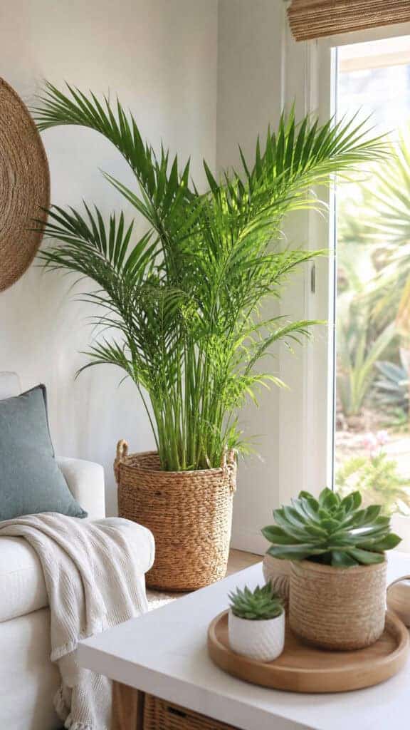 Incorporate Lush Greenery and Breezy Botanicals