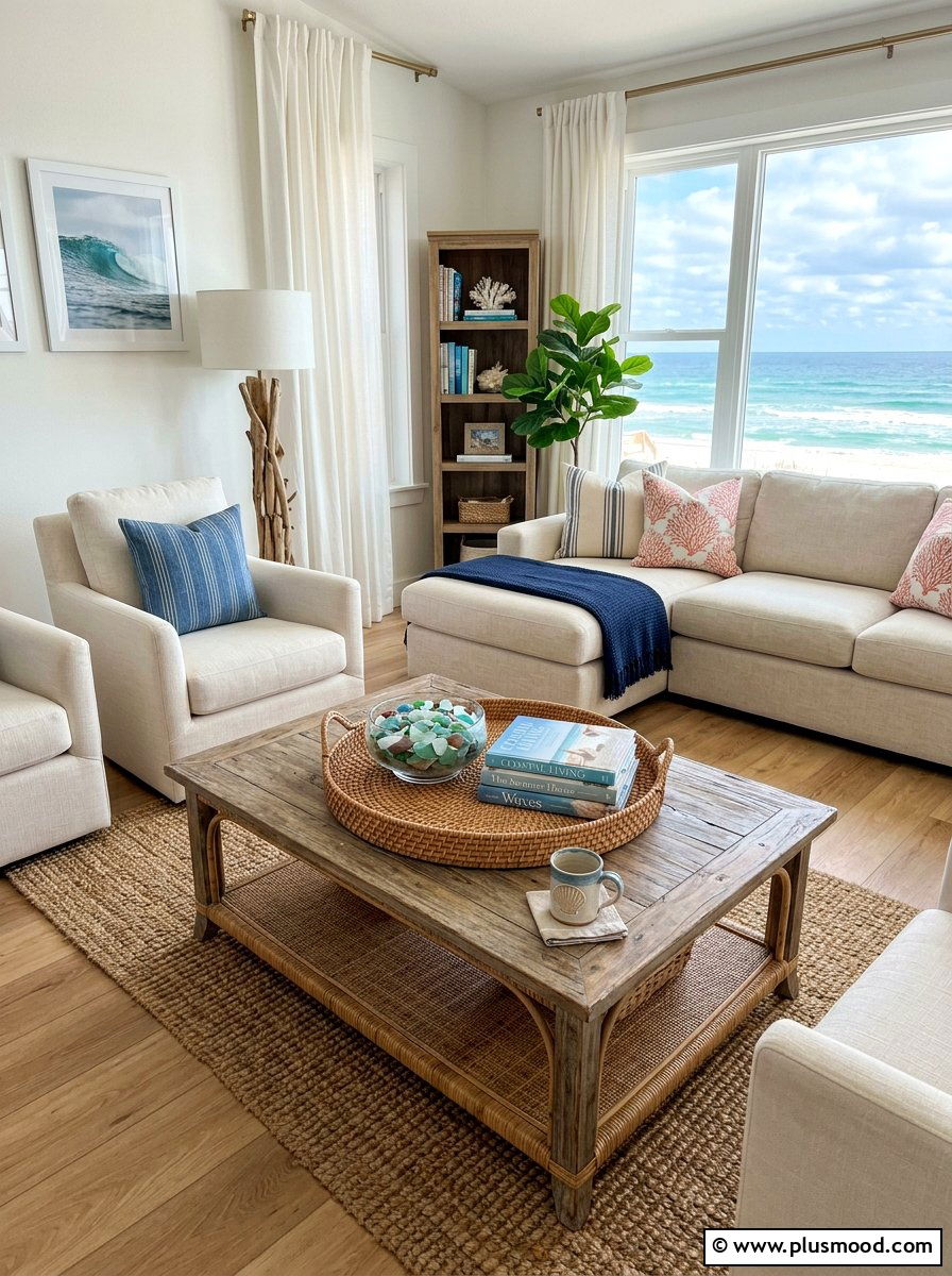 Seaside Vibes for Your Coffee Table