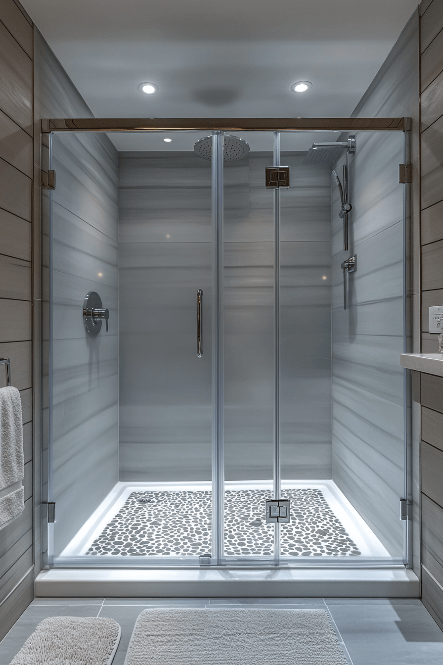 Harbor Mist Coastal Bathroom