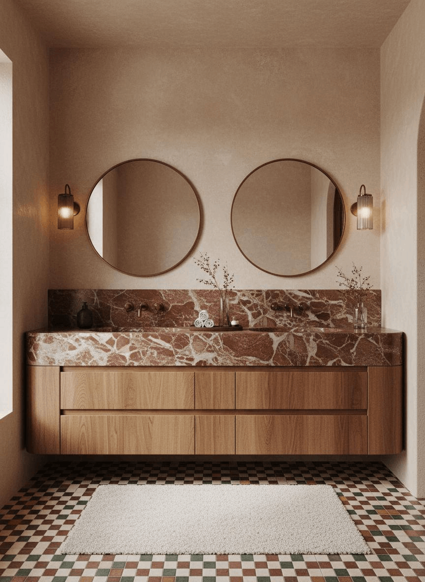Geometric Patterns Add Dynamic Warmth
